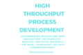 High Throughput Process Development Market