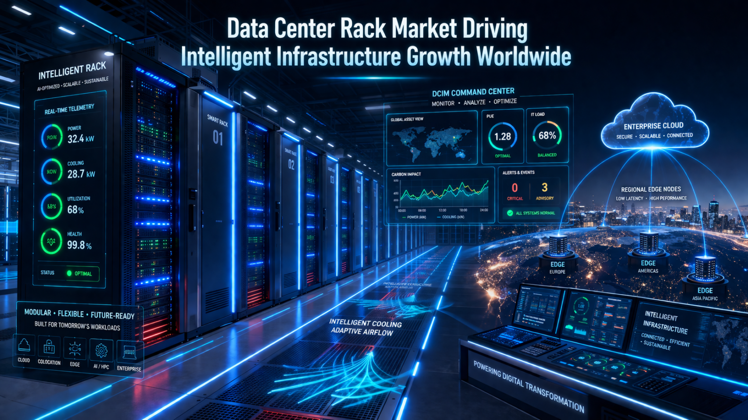 Data Center Rack Market Size, Share, Trends, Forecast & Growth Outlook ...