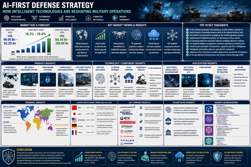 Military Analysis Future of AI-Driven Military Operations and Smart Defense Systems