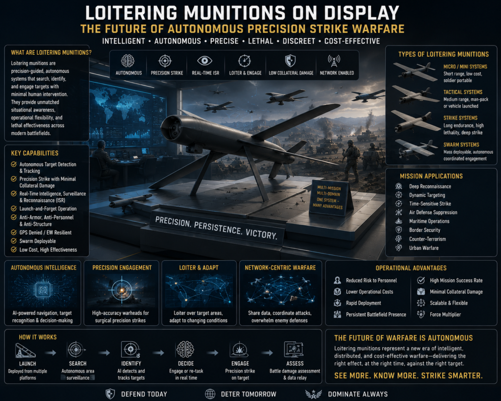 Loitering Munitions on Display The Future of Autonomous Precision Strike Warfare