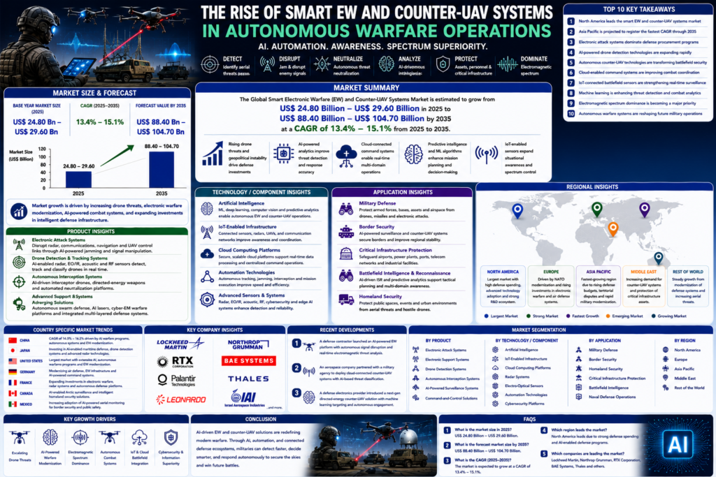 The Rise of Smart EW and Counter-UAV Systems in Autonomous Warfare ...
