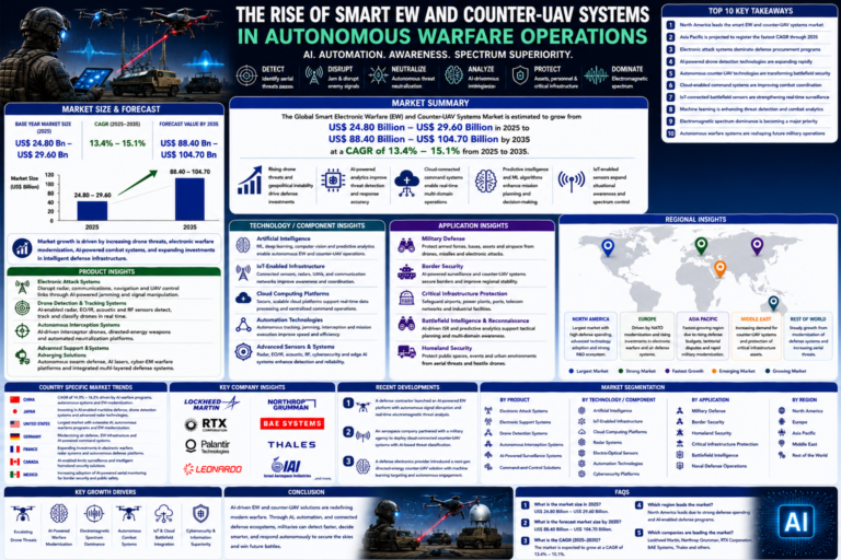 The Rise of Smart EW and Counter-UAV Systems in Autonomous Warfare ...