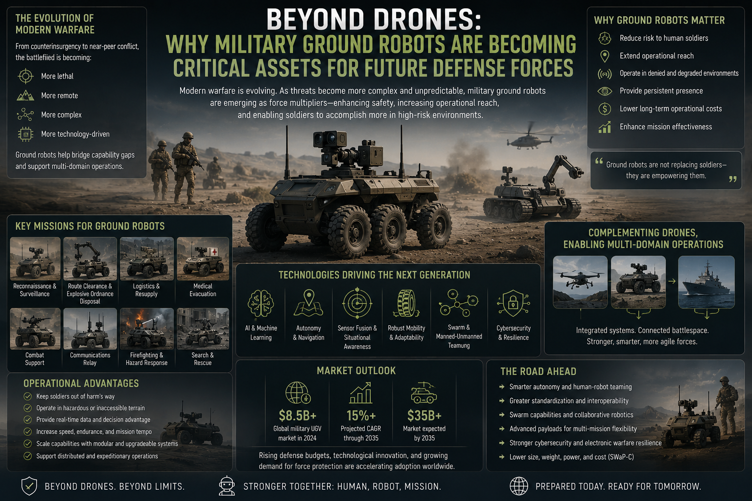 Military Robots market Trends